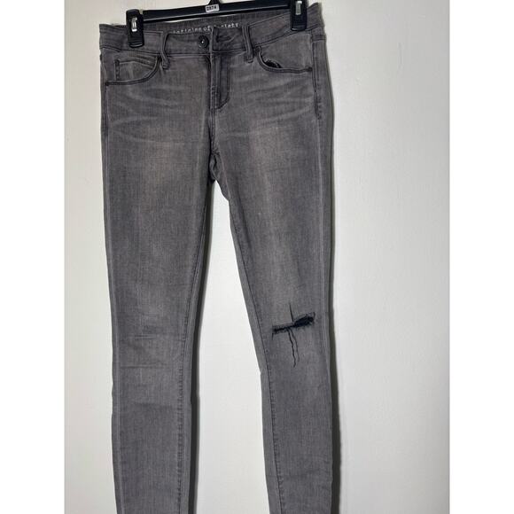 Articles of Society Faded Black Ripped Denim Sz 26 - Picture 1 of 2